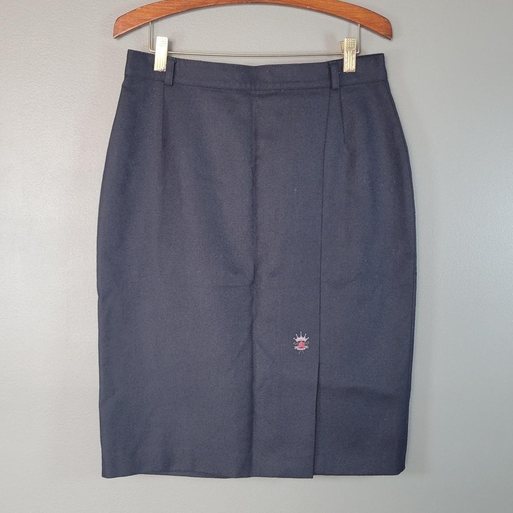 Vintage Italian Tailored Pencil Skirt